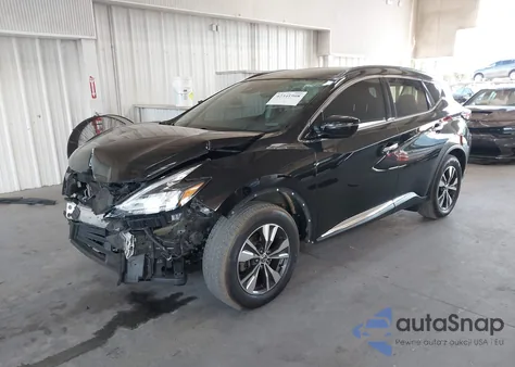 2020 Nissan Murano Sv Fwd from USA, damaged, VIN 5N1AZ2BJ7LN136849